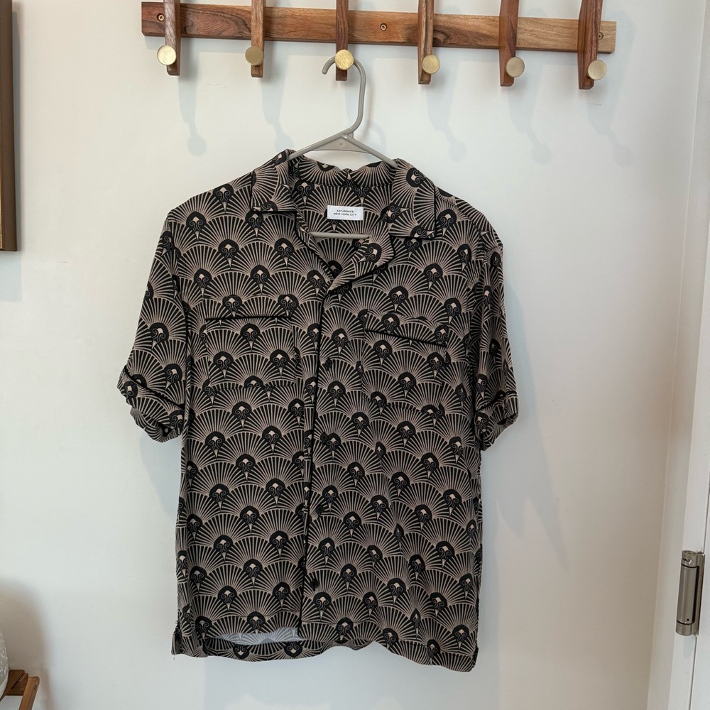 Saturdays New York City button-up